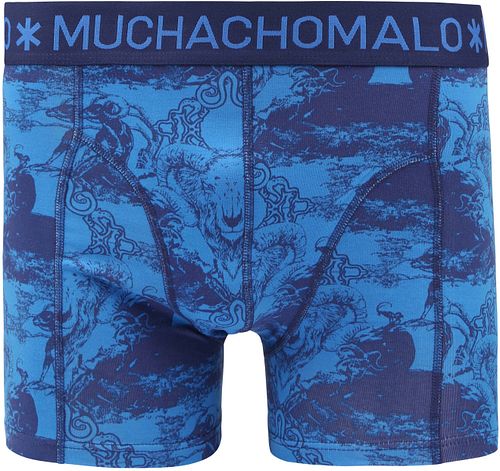 Muchachomalo Boxershorts 3-Pack Goat Blue Product / Detail