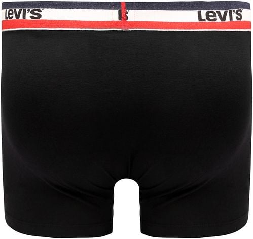 Levi's Brief Boxershorts 2-Pack Zwart Product / Detail