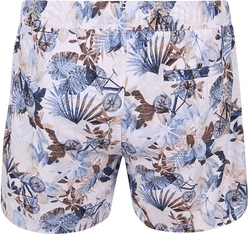 R2 Amsterdam Short de Bain Bicycle Bleu Product / Achterkant