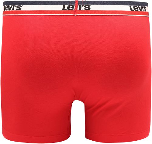 Levi's Brief Boxershorts 2-Pack Rot Grau Product / Detail