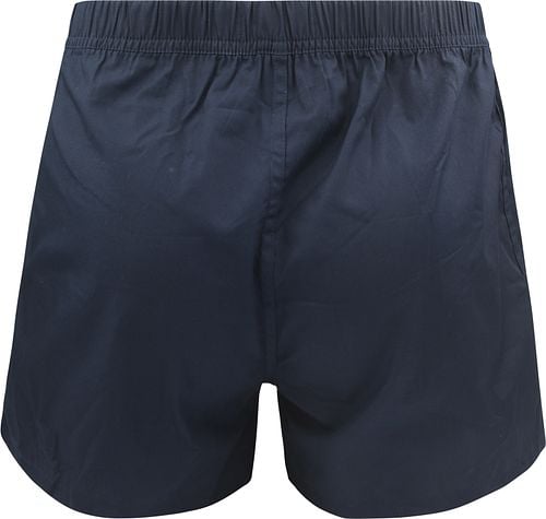 Tommy Hilfiger Boxer Woven 2-Pack Navy Blue Product / Achterkant