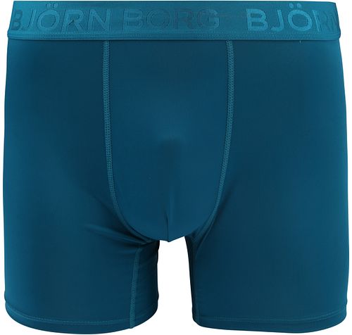 Bjorn Borg Performance Boxers 2-Pack Black Petrol Product