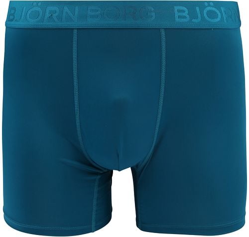 Bjorn Borg Performance Boxers 2-Pack Zwart Petrol Product