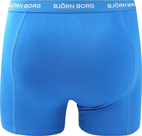 Bjorn Borg Boxers 3Pack Grey Dark blue Light blue Product / Achterkant