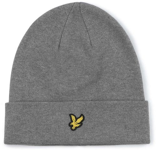Lyle & Scott Beanie Wool Blend Grey