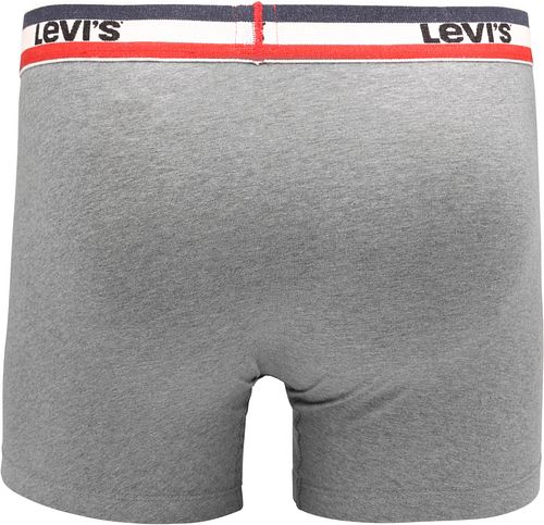 Levi's Brief Boxer Shorts 2-Pack Black Grey Product / Detail