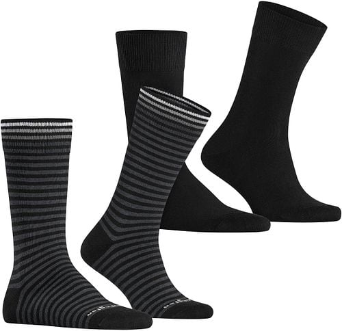 Burlington Everyday 2-Pack Rayures Noir Product