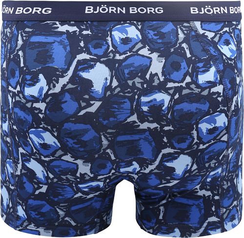 Bjorn Borg Boxers Cotton Stretch 5-Pack Blue Product / Achterkant
