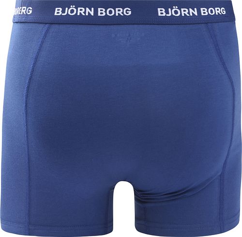 Bjorn Borg Boxers 3Pack Grey Dark blue Light blue Product / Achterkant
