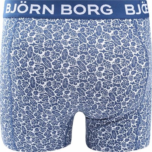 Bjorn Borg Boxers 3Pack Stretch Blau Product / Achterkant