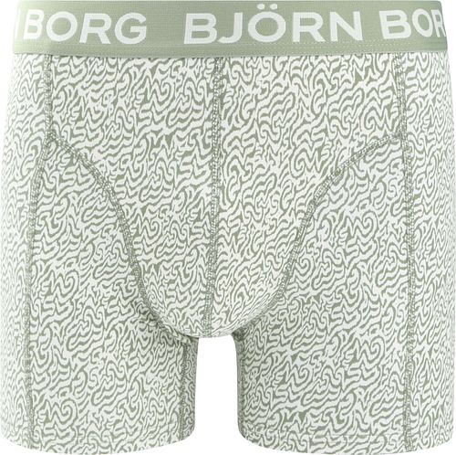 Bjorn Borg Boxers 3Pack Stretch Green Product