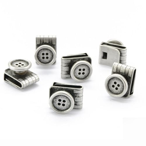 Sir Redman Bretelknopen Antiek Zilver Product