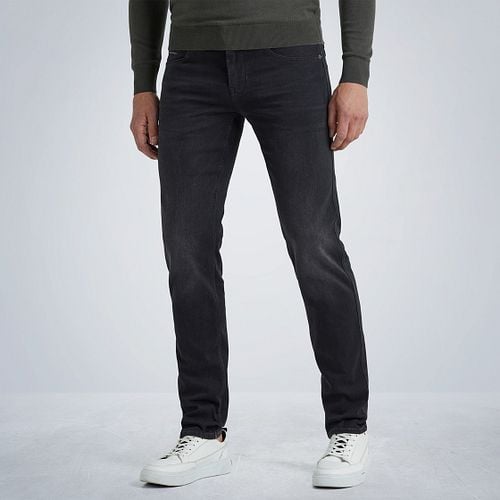 PME Legend Nightflight Jeans Zwart RBD Model / Voorkant