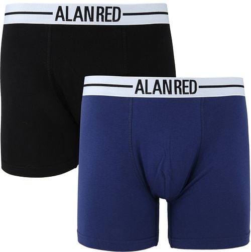 Alan Red Boxer Shorts Dark Blue 2-Pack Product