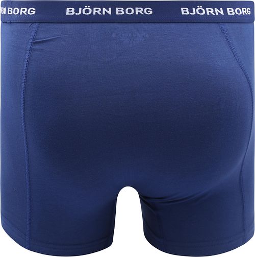 Bjorn Borg Boxers Cotton Stretch 5-Pack Blue Product / Achterkant