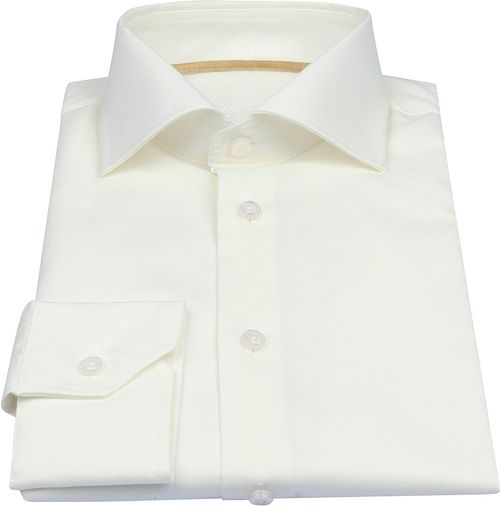 Ledub Weddingshirt Slimfit Off White Product / Detail