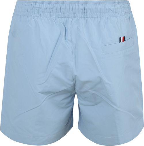Tommy Hilfiger Swimshorts Logo Light Blue Product / Achterkant