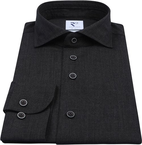 R2 Wool Shirt Anthracite Product