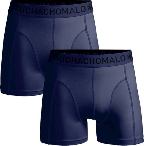 Muchachomalo Boxershorts Microfiber 2-Pack Navy Product