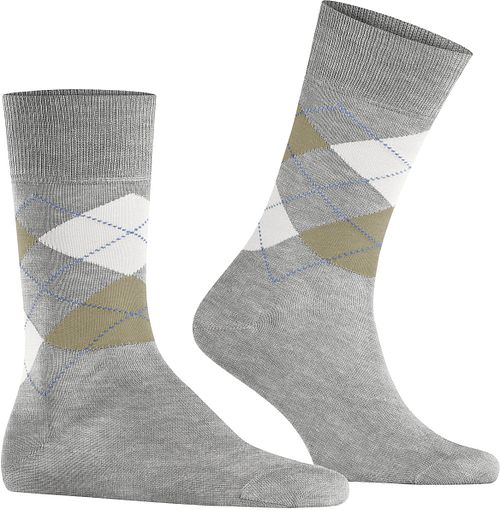 Burlington Manchester Socks Grey 3623 Product / Detail