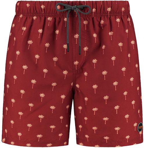 Shiwi Swimshorts Palm Trees Red Product