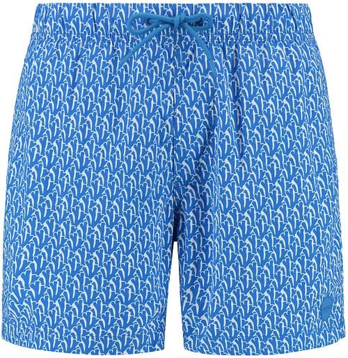 Shiwi Swimshorts Nick Wavy Coral Blue Product