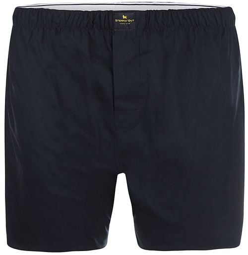 Steppin' Out Boxer Navy Poplin Product