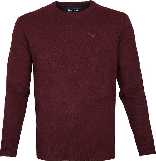 Barbour Tisbury Pullover Wool Bordeaux Product