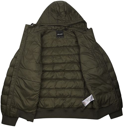 Lyle & Scott Baffle Jacket Dark Green Product / Detail