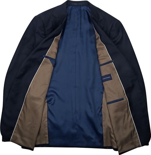 Suitable Suit Wool Navy Product / Detail