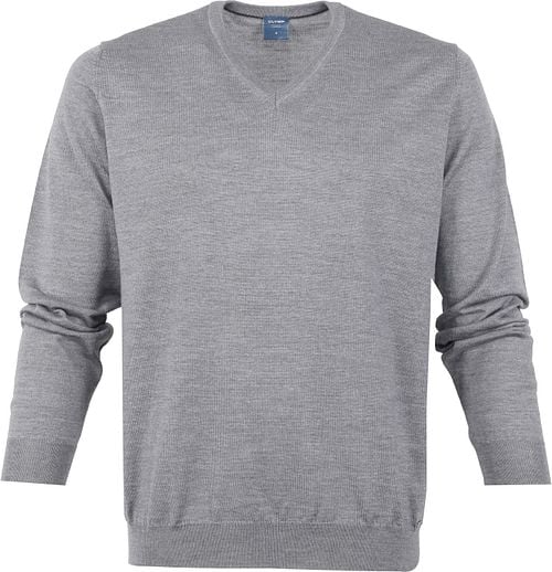 Olymp Pullover Merino Grey Product