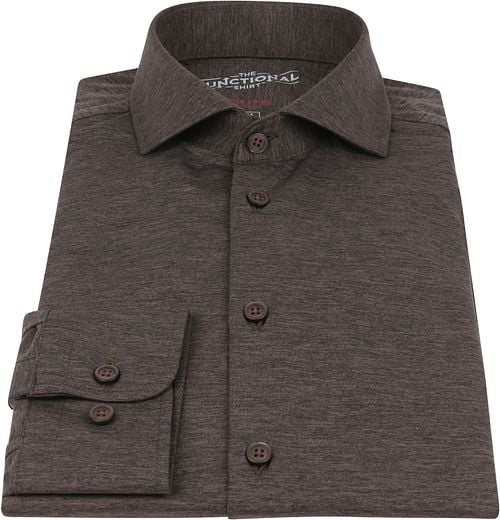 Pure H.Tico The Functional Shirt Bruin Product / Detail