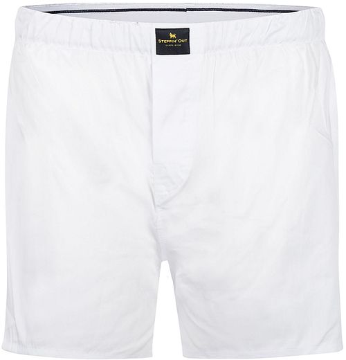 Steppin' Out Boxershort Poplin White Product