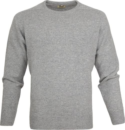 William Lockie Lambswool Grijs