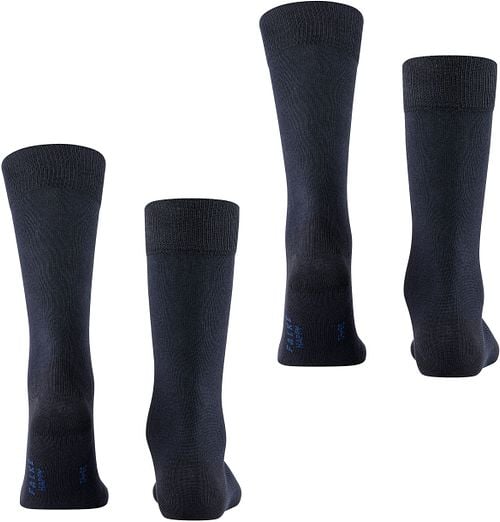 Falke 2-pack Happy Socken Navy Product / Achterkant