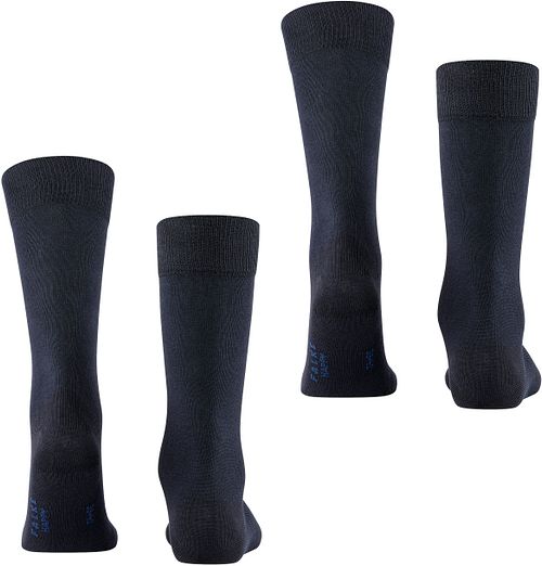 Falke 2-pack Happy Socks Navy Product / Achterkant