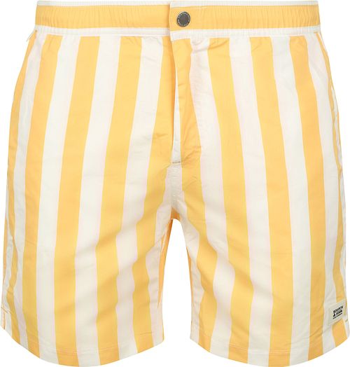 Scotch & Soda Zwembroek Strepen Geel Product