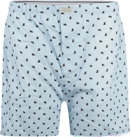 Steppin' Out Boxershort Print Lion Light Blue Product