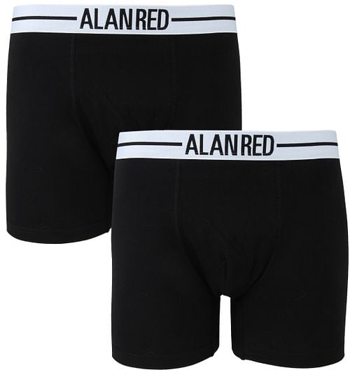 Alan Red Boxer Shorts Black 2-Pack Product