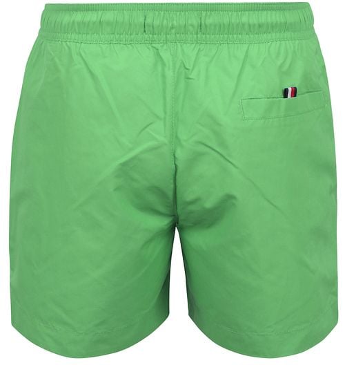 Tommy Hilfiger Swimshorts Logo Light Green Product / Achterkant