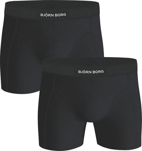 Bjorn Borg Shorts Solid Black 2 Pack Product