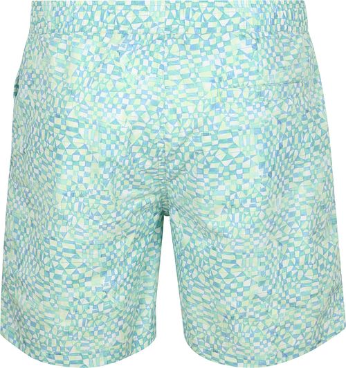 Scotch & Soda Badeshorts Grün Product / Achterkant