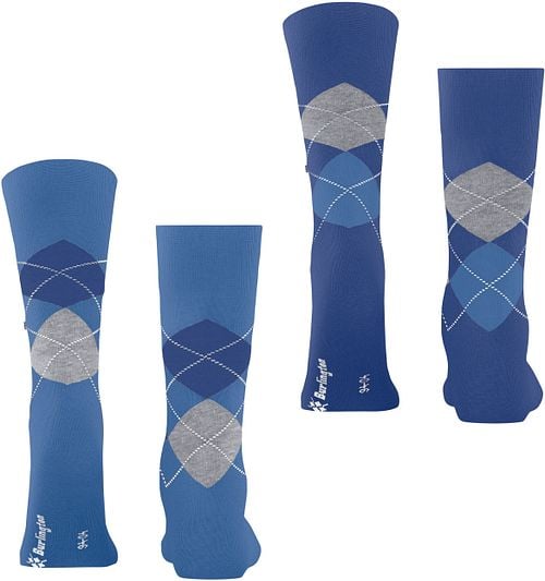 Burlington Everyday 2-Pack Dark Blue 6337 Product / Achterkant