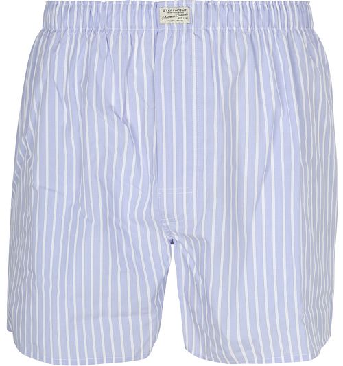 Steppin' Out Boxershort Poplin Striped Light Blue Product