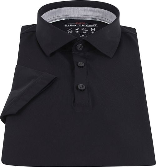 Pure Functional Polo Shirt Black Product / Detail