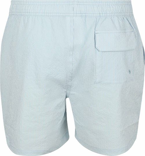 Barbour Short De Bain Somerset Bleu Clair Product / Achterkant