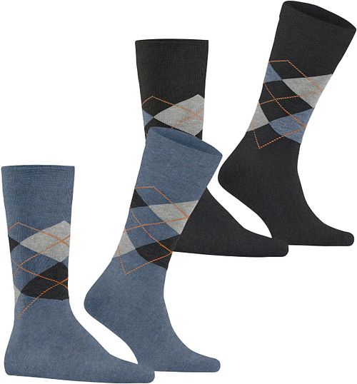 Burlington Everyday 2-Pack Dark Blue Grey 6797 Product / Detail