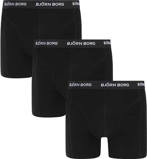Bjorn Borg Cotton Stretch Boxers 3Pack Black Product