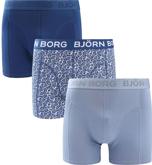 Bjorn Borg Boxers 3Pack Stretch Blue Product