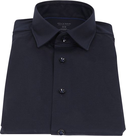 OLYMP Luxor Jersey Stretch Hemd 24/Seven Dunkelblau Product / Detail
